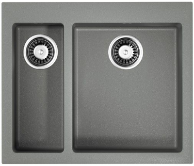 Omoikiri Bosen 59-2-GR, мойка, гранит, leningrad grey