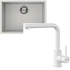 Omoikiri Bosen 54-U-WH + Nakagawa-P-WH белый