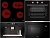 Фото товара: KORTING HK 62550 B + OKB 370 CMX + KMI 827 GN + KCM 9830 BCG