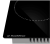 Maunfeld AVCE4535SDBK Детальное фото товара: Maunfeld AVCE4535SDBK стеклокерамическая поверхность