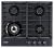 Фото товара: EXITEQ EXH-207 black matt газовая поверхность