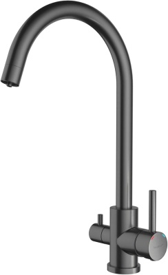 GranFest GF-Z-5420, смеситель, нержавеющая сталь, PVD графит