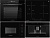 Фото товара: KUPPERSBERG ICS 612 + HT 613 BLACK + HMW 650 BL + KCM 182 BLACK