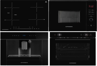 KUPPERSBERG ICS 612 + HT 612 BLACK + HMW 650 BL + KCM 182 BLACK