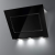 Falmec QUASAR GLASS BLACK 120 Детальное фото товара: Falmec QUASAR GLASS BLACK 120