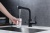 Emar EC-3003N black, смеситель, черный Детальное фото товара: Emar EC-3003N black, смеситель, черный
