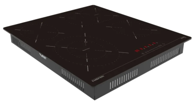 Детальное фото товара: MEFERI MEH604BK ULTRA стеклокерамическая поверхность