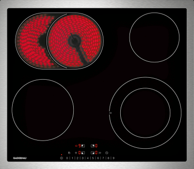 Детальное фото товара: Gaggenau CE261114 стеклокерамическая поверхность