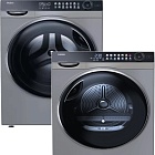 Haier стирка HW100-BD14378S + сушка HD100-A2378S + соед.эл CKS-1