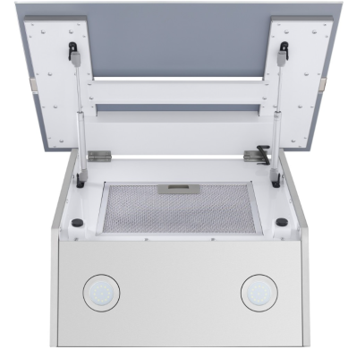 Детальное фото товара: Maunfeld MERSEY 60 Inox Glass white