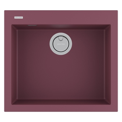 Paulmark DECORATION 56, мойка, гранит, merlot