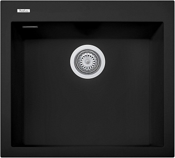 Фото товара: Rivelato ZENO ZN-5650 nero profondo, мойка, керамика, черный