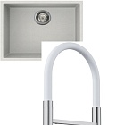 Omoikiri Bosen 54-U-WH + Kanto-2 Plus-SB BN-WH белый