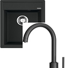 Omoikiri Daisen 42-BL + Shinagawa 2 Plus-BL черный