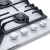 Konigin Blaze 604 WHGW Детальное фото товара: Konigin Blaze 604 WHGW газовая поверхность