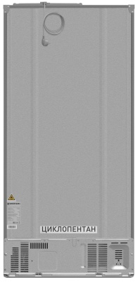 Детальное фото товара: MEFERI MFR83IX TOTAL NO FROST CROSS DOOR COMFORT