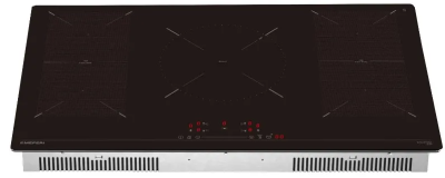 Детальное фото товара: MEFERI MEH755BK ULTRA стеклокерамическая поверхность