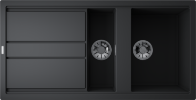 Детальное фото товара: Omoikiri Kitagawa 100-2-GB, мойка, керамика, графит