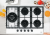 DeLonghi GERMANA 7GW BB Детальное фото товара: DeLonghi GERMANA 7GW BB газовая поверхность