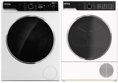 Korting стирка KWM 58ILS1299 + сушка KD 60HP109 + соед.эл DSK 260