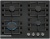 Bosch PNN6B6K40 Детальное фото товара: Bosch PNN6B6K40 газовая поверхность