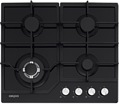 Фото товара: AKPO PGA 604 FGC BL газовая поверхность