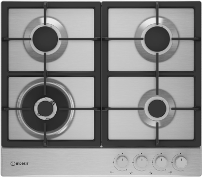 Детальное фото товара: Indesit THPM 642 W/IX/I газовая поверхность
