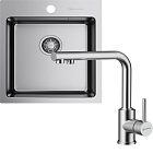 Omoikiri Amadare 45-IN + Nakagawa 2 Plus-BN нержавеющая сталь