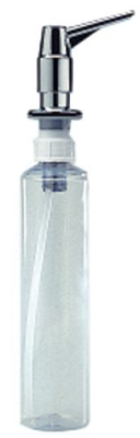 ALVEUS CHR-P 0,5 L, дозатор для моющего средства, хром/пластик
