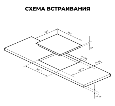 Схема встраивания