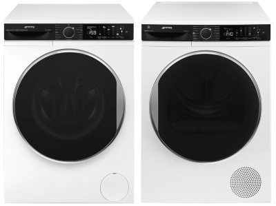 Детальное фото товара: Smeg стирка WM3T84RU4 + сушка DT393RU4 + соед.эл KITSPDT