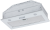 Krona KATE 600 GLASS WHITE PB Детальное фото товара: Krona KATE 600 GLASS WHITE PB
