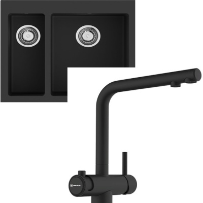 Детальное фото товара: Omoikiri Bosen 59-2A GB + Hotaru-GB графит