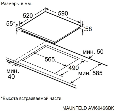 Схема встраивания