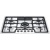 Smeg PGF75-4 Детальное фото товара: Smeg PGF75-4 газовая поверхность