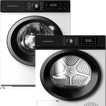 Фото товара: Kuppersberg стирка WM 420 W + сушка DM 420 + соед.эл DS 420