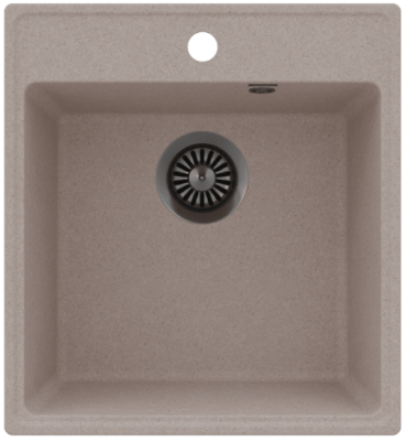 Maunfeld Perla 460 MFQS-460BG, мойка, гранит, бежевый