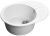GranFest RONDO GF-R-580 L, мойка, мрамор, иней Детальное фото товара: GranFest RONDO GF-R-580 L, мойка, мрамор, иней