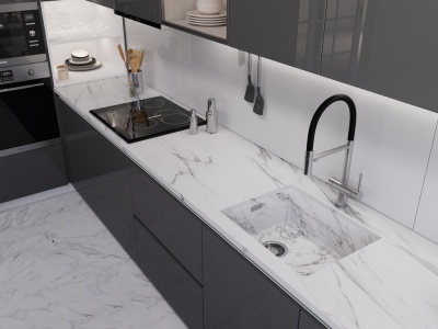 Детальное фото товара: Emar EMB-540(UN) White Elegant, мойка, нержавеющая сталь, белый