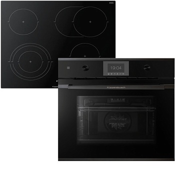 Фото товара: Kuppersbusch KE 6350.0 SR + B 6350.0 S2 Black Chrome