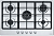 Фото товара: Franke FHSM 755 4G DC XS C газовая поверхность