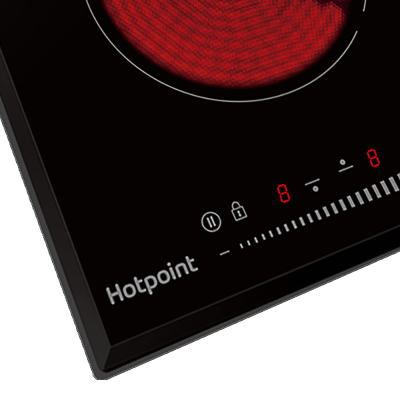 Детальное фото товара: Hotpoint HR 3O4 BAS стеклокерамическая поверхность