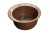 GranFest RONDO GF-R-520, мойка, мрамор, терракот Детальное фото товара: GranFest RONDO GF-R-520, мойка, мрамор, терракот