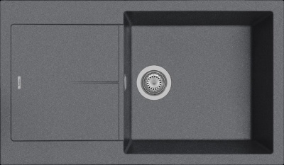 Rivelato LUMO LM-8650, мойка, гранит, титан 802