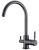 Emar ECB-3007 PVD Dark, смеситель, вороненая сталь Детальное фото товара: Emar ECB-3007 PVD Dark, смеситель, вороненая сталь