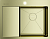 Фото товара: Omoikiri Akisame 65-LG-R, мойка, нержавеющая сталь/светлое золото, чаша справа