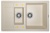 Ecoshtein RECHTECK 781.5, мойка, гранит, капучино Детальное фото товара: Ecoshtein RECHTECK 781.5, мойка, гранит, капучино