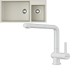 Omoikiri Tedori 85-2-U WH + Akashi-S WH белый