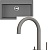 Фото товара: Omoikiri Daisen 77-GR + Yamada-P-GR leningrad grey