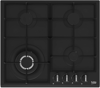 Фото товара: Beko HIYG64225SBO газовая поверхность
